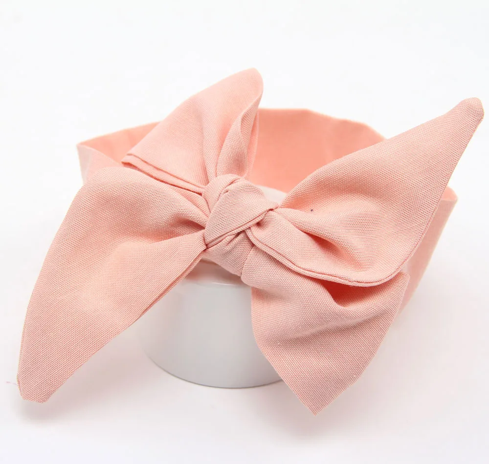 1pc cute knit Striped ribbon bows baby toddler hairbands headbands children hair hoop boutique tiara accessories for girl | Детская