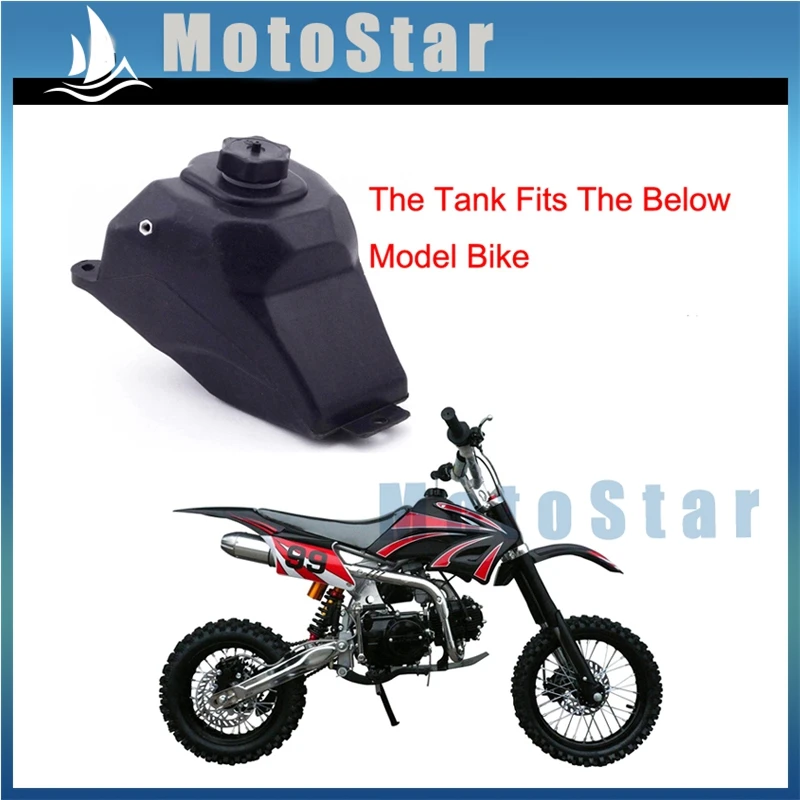 Черный бензиновый топливный бак для китайского 2 тактного 47cc 49cc Apollo KXD мини байка