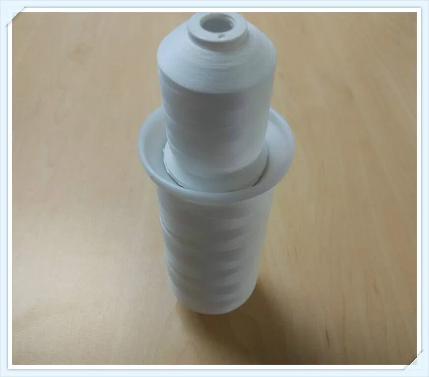 Белая большая катушка светится в темноте вышивка нитью 2500 Ярдов + мини-катушка 1000