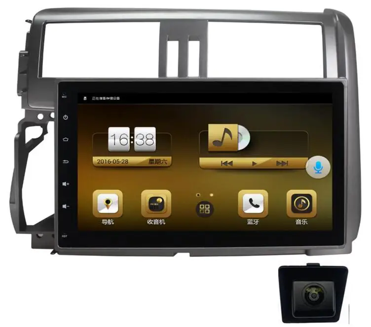 9 дюймов автомобильный мультимедийный DVD gps для Toyota Prado 150 2010 2013 Поддержка