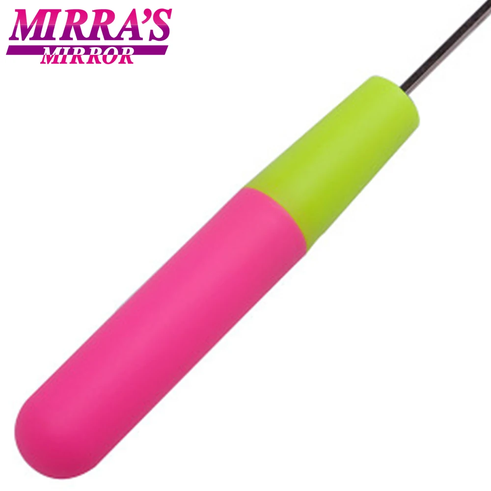 Mirra's Mirror зеркало розовый и лимонный цвет крючком Крючки для косичек 10 шт.