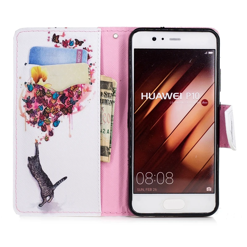 Флип чехол для huawei p30 кожаный p20 p10 p9 lite аксессуары honor 9 7c телефона|Чехлы-книжки| |