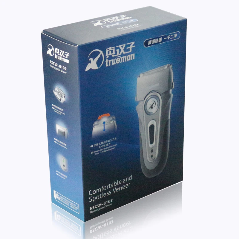 

Trueman Electric Razor Trimer Triple Blade Floating Electric Shaver Rechargeable Reciprocating Face Electric Shaver Trimmer
