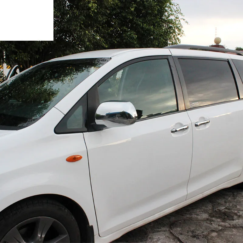 Lsrtw2017 Автомобиль Стайлинг автомобиля зеркало заднего вида планки для toyota sienna 2011 2012 2013 XL30