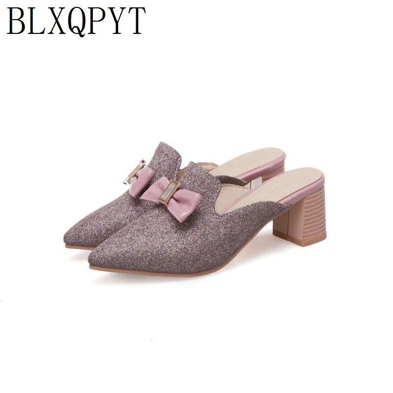 BLXQPYT/2019 г. Хит продаж женские тапочки сандалии больших и маленьких размеров 32-50