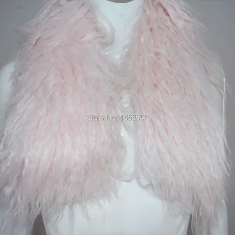 Шарф женский меховой 70 см х 8 различные цвета