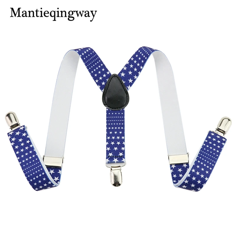 Mantieqingway/Повседневная футболка с пятиконечной звездой эластичные подтяжки для