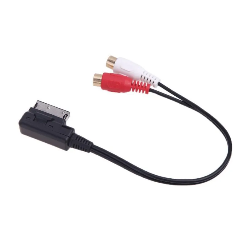 Медиа вход AMI к RCA AUX кабель адаптера для Mercede MP3 iPhone 5 5C 5S 6 Plus | Автомобили и
