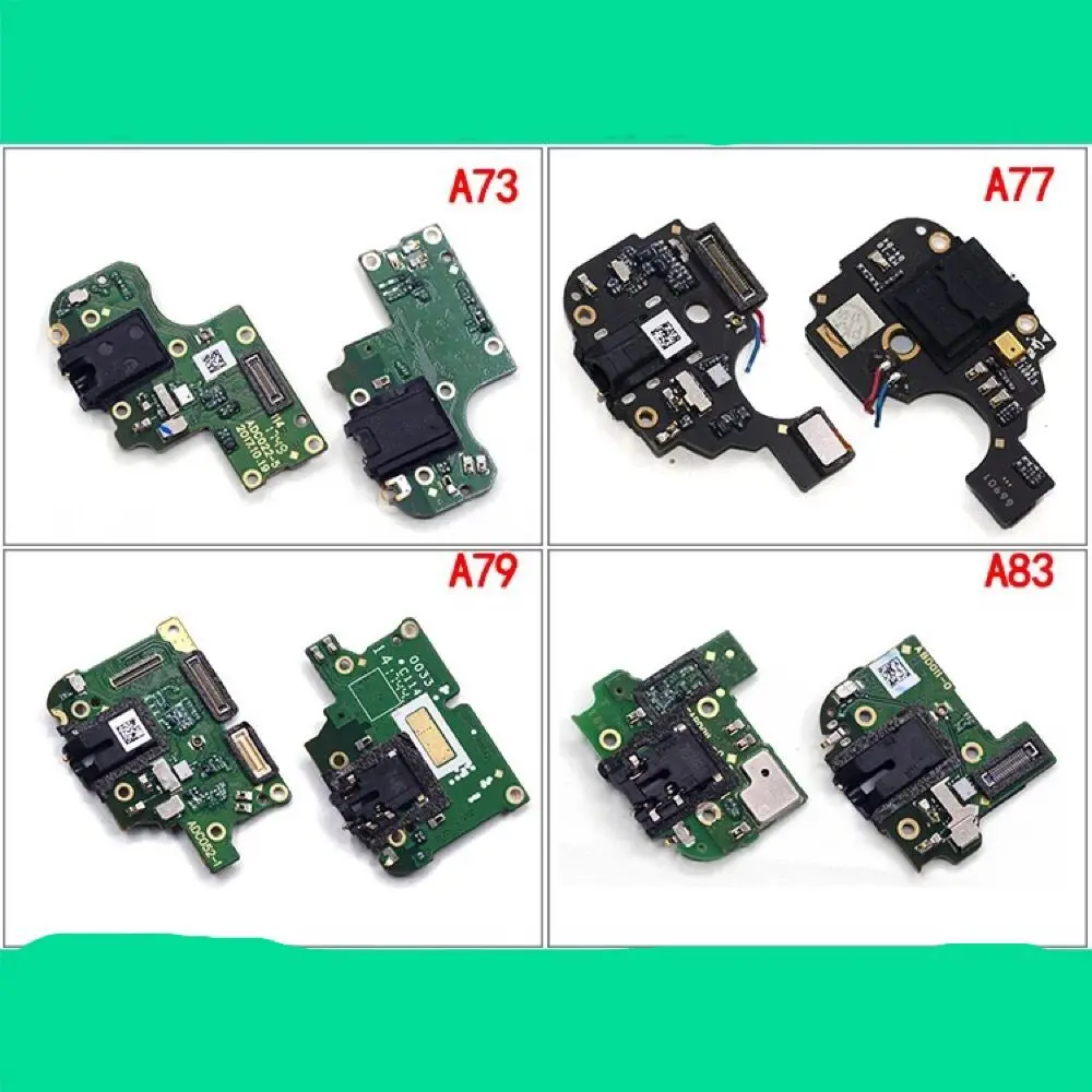 OPPO A73 A77 A79 A83 A1 A3 A5 микрофон для наушников микрофонная плата PCB гибкий кабель FPC FFC Вибрационный Мотор разъем материнской платы