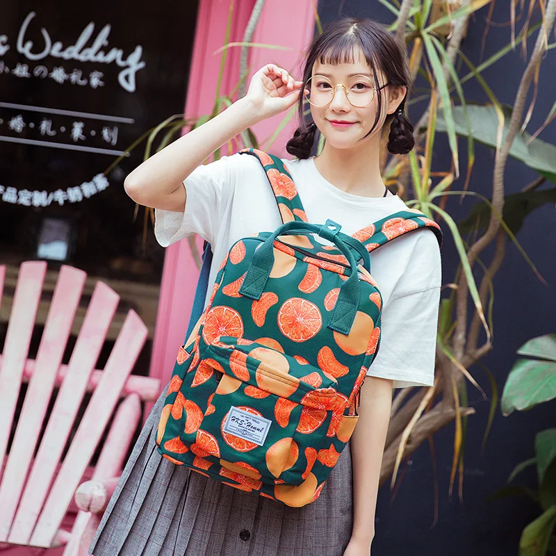 fashion women backpack for school teenagers girls stylish school bag ladies canvas fabric backpack female bookbag laptopbag free global shipping