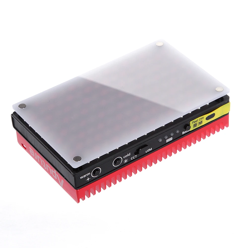 Aputure Amaran AL MX 128 светодиодный видео 2800 6500 К TLCI/CRI 95 с холодной обуви для DSLR камера