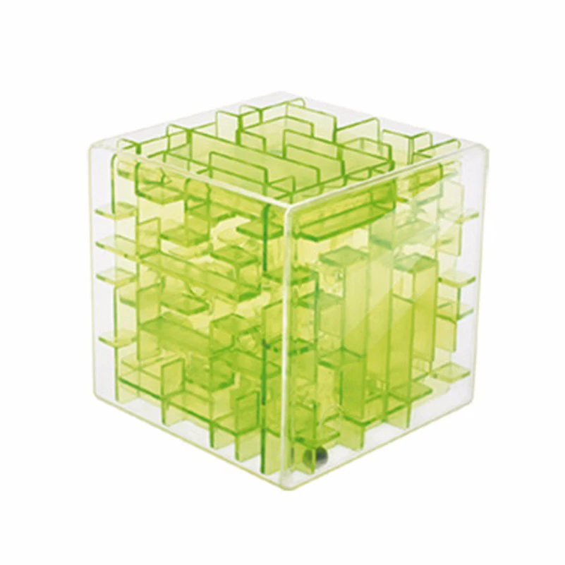 Мини 3D лабиринт Магический кубик головоломка Лабиринт катящийся шар cubos magicos