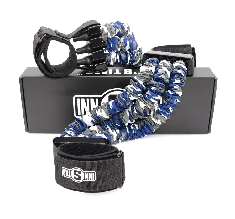 Регулируемый латексный ноги эластичных лент на 2 версии резиновый канат для