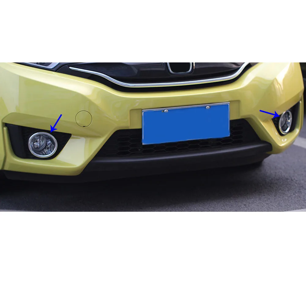 Для Honda Fit jazz 2014-2017 кузова автомобиля передние противотуманные фары светильник