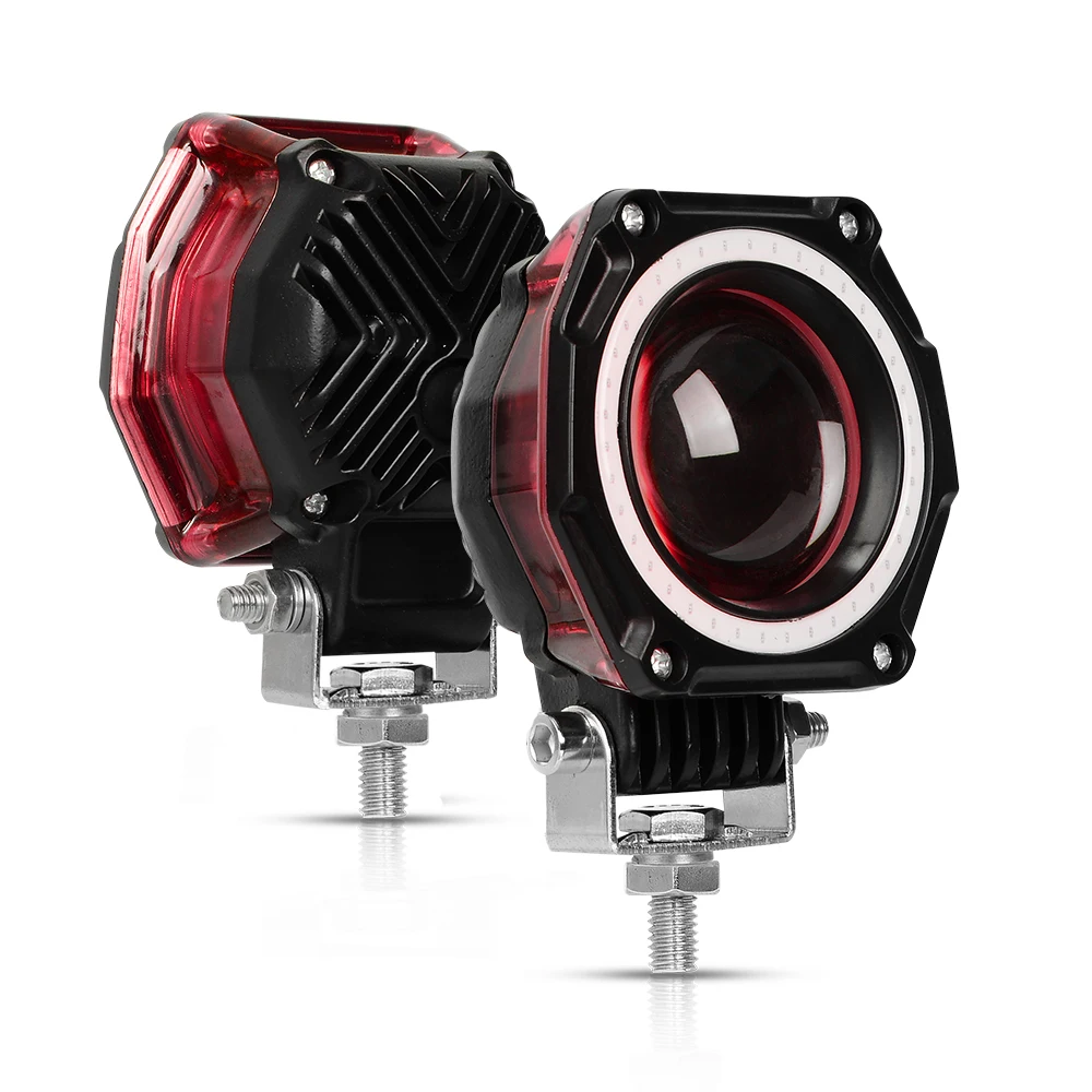 1 шт. Crbrillar Wining LED рабочий свет Hi low beam мотоциклетная фара для вождения 9 30 в 35 Вт