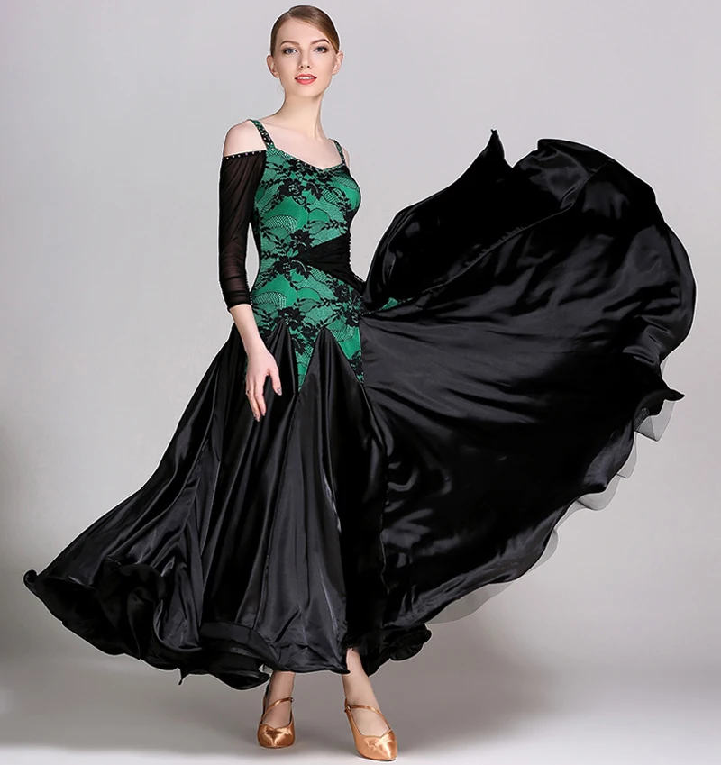 Standard Ballroom Dresses Women 2021 New High Quality Sexy Waltz Dancing Skirt Lady's Tango Competition Dance Dress | Тематическая