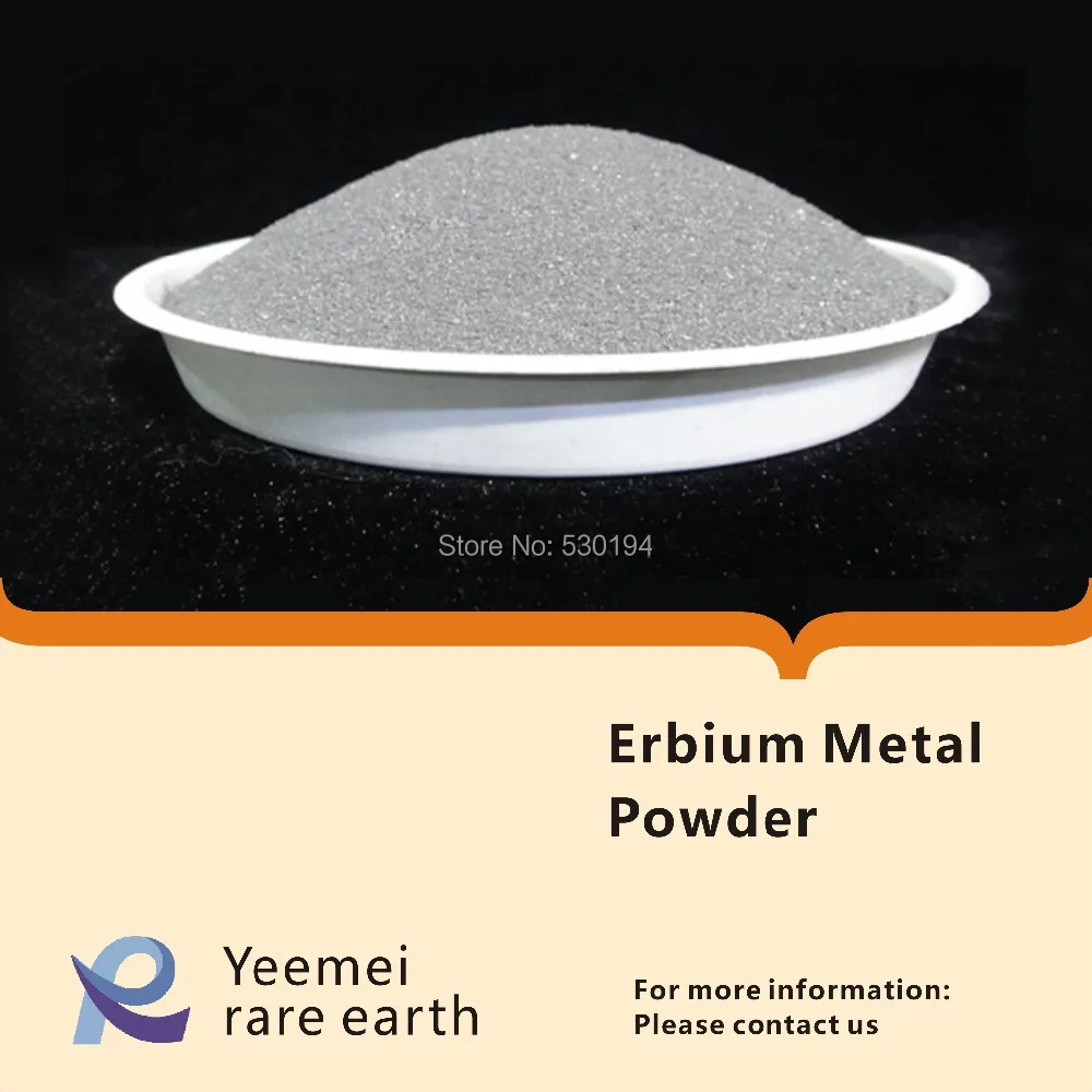 

Rare earth metal powder -- 99.99% Erbium metal powder