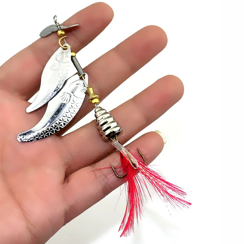 

Hengjia спиннербейты, жесткие металлические спиннербейты, блесны, блесны, морские тонущие приманки, рыбалка, рыболовные снасти 9 см, 11,7 г