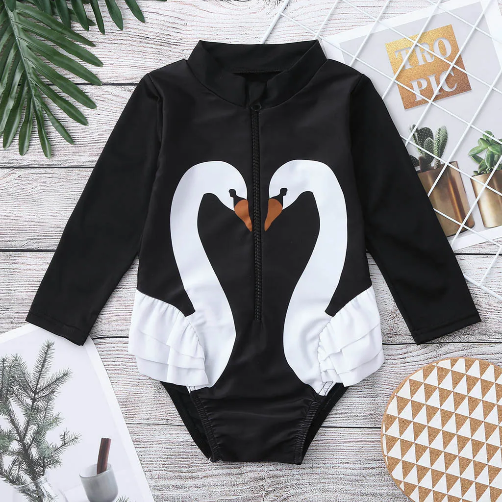 Для младенцев новорожденных девочек С оборками с героями мультфильмов