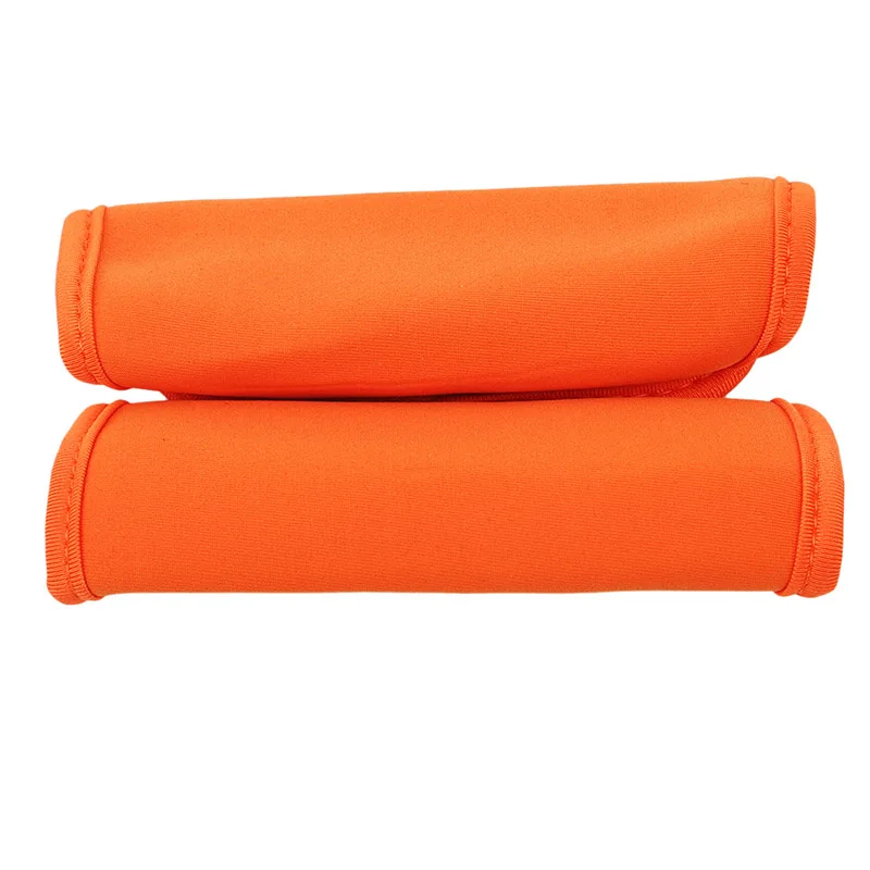 orange Стиль, детская ручка для коляски, нейлоновая коляска, подлокотник, защитный чехол, 1 пара, универсальная коляска, руль, чехол Beschermhoe - Цвет: orange
