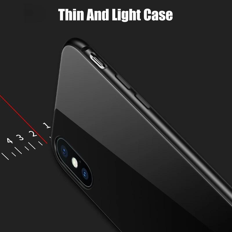 Case For iPhone X XS/XS MAX XR Magnetic Adsorption Coque 6 6S 7 8 Plus Clear Tempered Glass Cover Back Metal Cases |