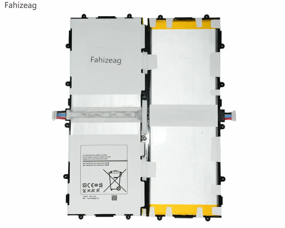 Fahizeag 6800 мАч SP3081A9H/T4500E/T4500C запасная батарея для Samsung Galaxy Tab 3 10 1 P5200 GT P5210