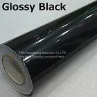 Глянцевая черная виниловая фотопленка 102030405060x152 см, блестящая пленка для автомобилей, розничная продажа, для крыши, мотоцикла, скутера