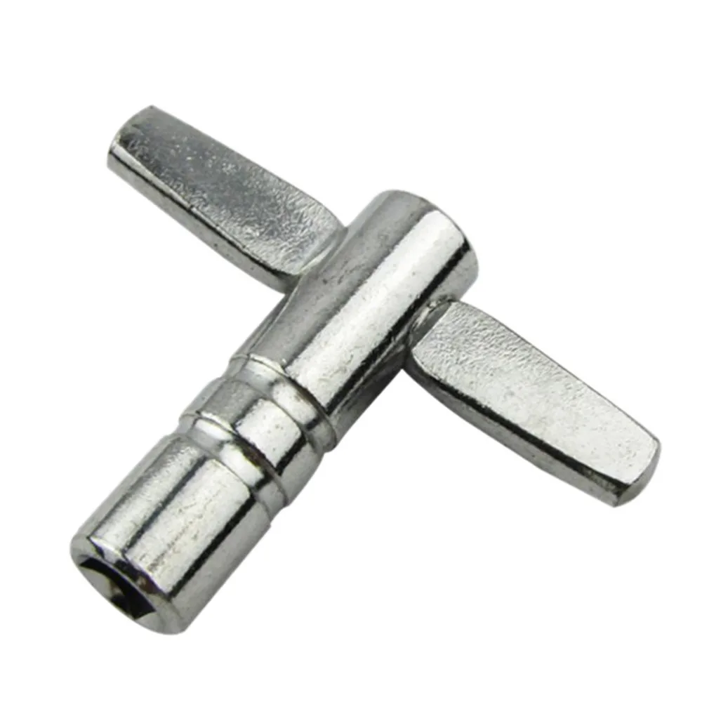 

1pcs Solid Durable 5x5mm Tuner 1/5" Metal Drum Skin Tuning Key Tuner Square Socket Economical Drummers