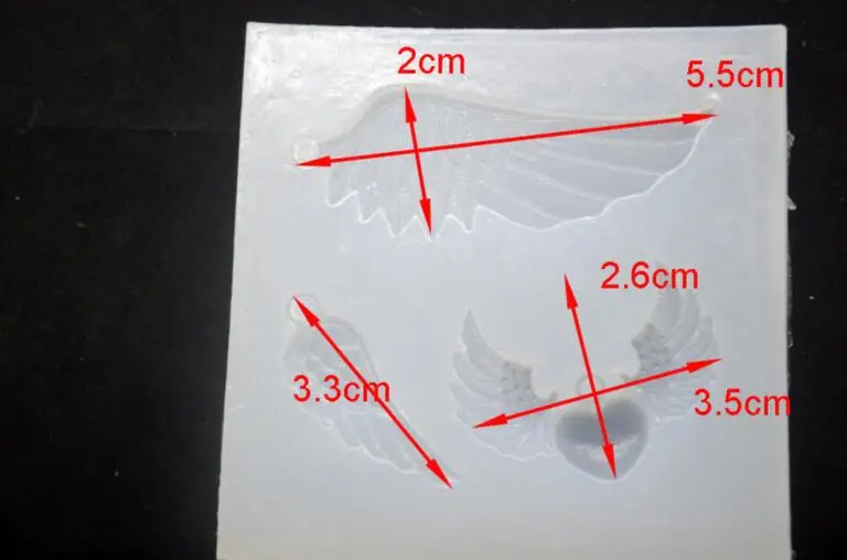 1pcs Angel Wings Silicone Mold DIY Resin Necklace Pendant Lanugo Crystal Epoxy Wing Silicome Tools | Дом и сад