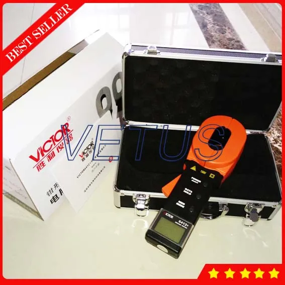 Цифровой тестер сопротивления заземления VC6412 + многофункциональный измеритель