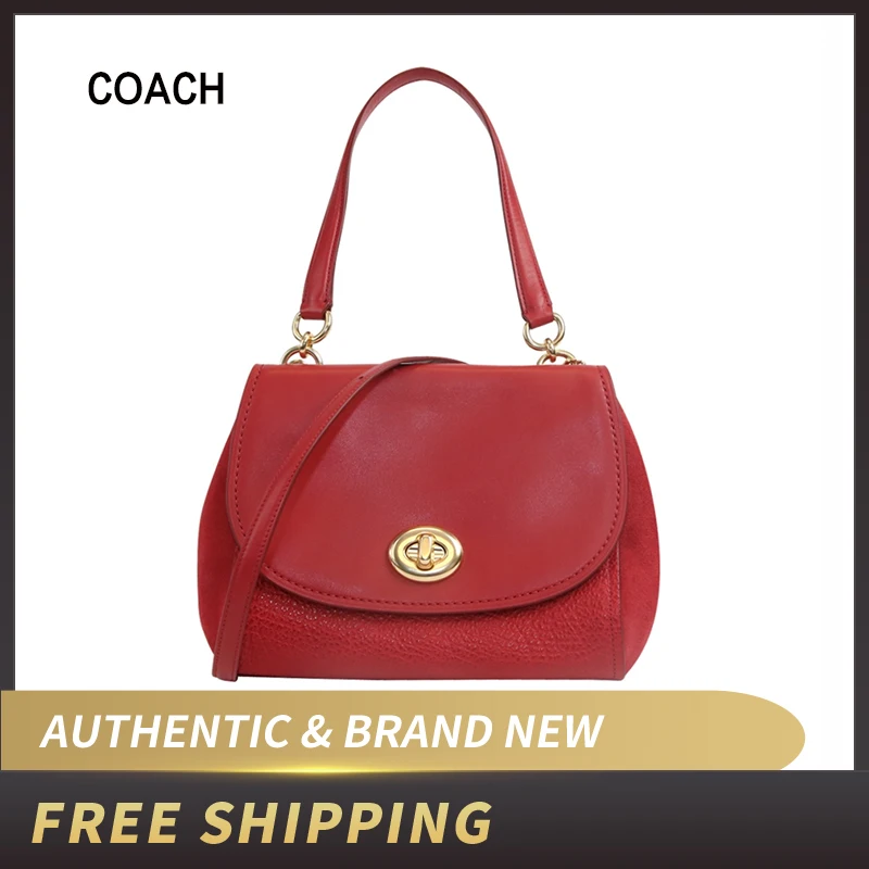 Кожаная сумка-портфель F22348 Faye из смешанных материалов