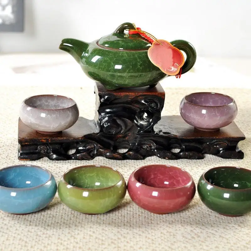 Фарфоровый чайный набор Gaiwan кунг фу тенмоку чайная чашка китайские традиции