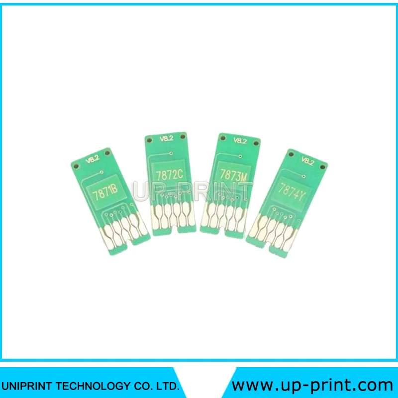UP 1set for 786 T7861 786XL t7871 cartridge one time chip WorkForce Pro WF-4630 4640 5110 5190 5620 5690 printer | Компьютеры и офис