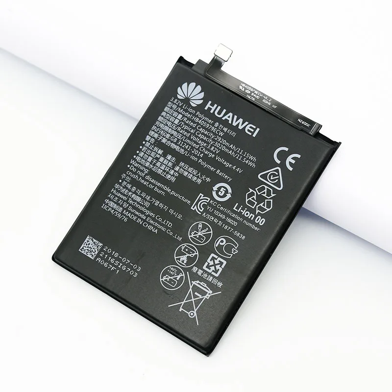 100% Оригинальный аккумулятор HB405979ECW для Huawei Nova CAZ AL10 TL00 CAN L01 L02 L12 Enjoy 6S Honor 6C Y5 2017 p9 lite
