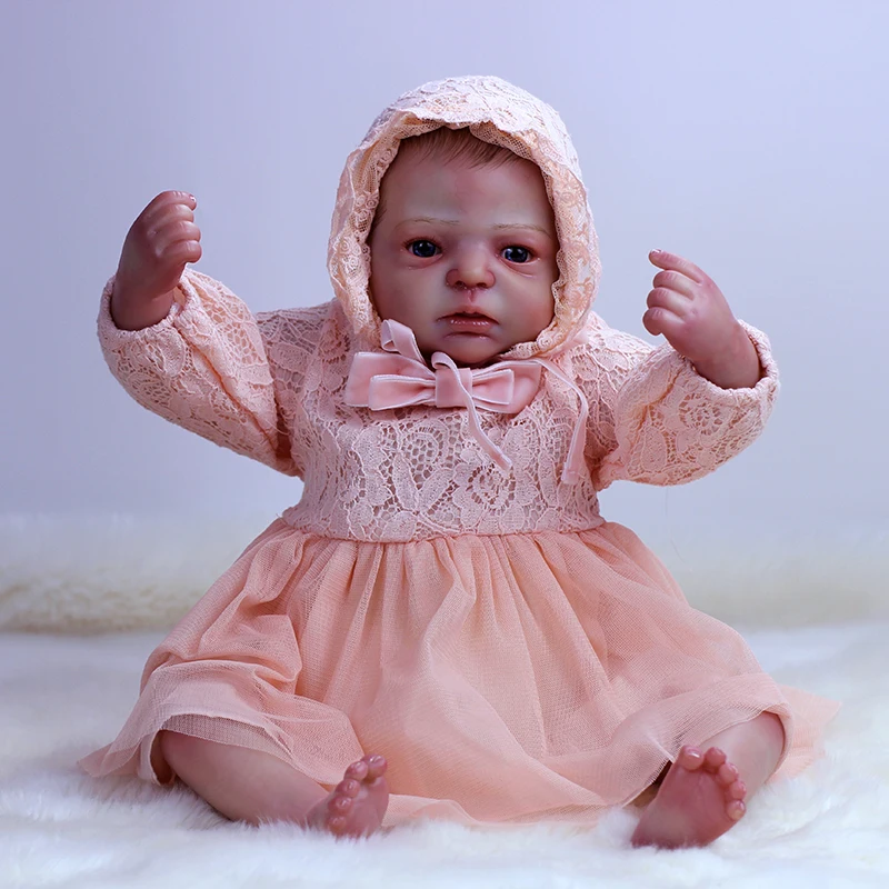 OtardDolls bebe кукла-Реборн, мягкая виниловая кукла для новорожденных, игрушки, реалистичные 20 дюймовые Подарки для маленьких мальчиков, обучающая кукла-реборн Boneca для детей