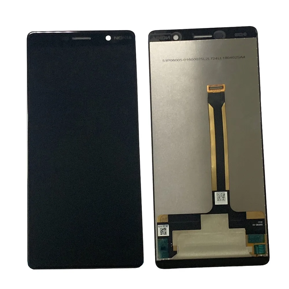 6 0 &quotоригинальный Дисплей для Nokia 7 Plus lcd сенсорный экран дисплей TA 1062 ЖК