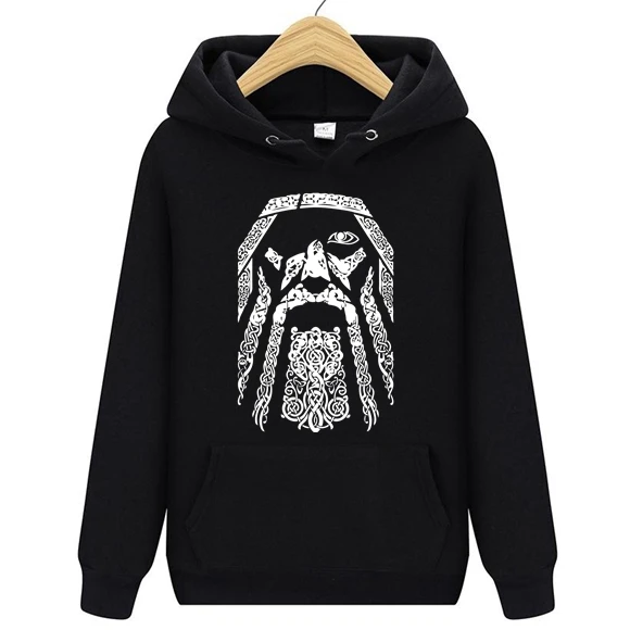 Новый бренд Odin Vikings Мужские весенние толстовки с капюшоном уникальная одежда