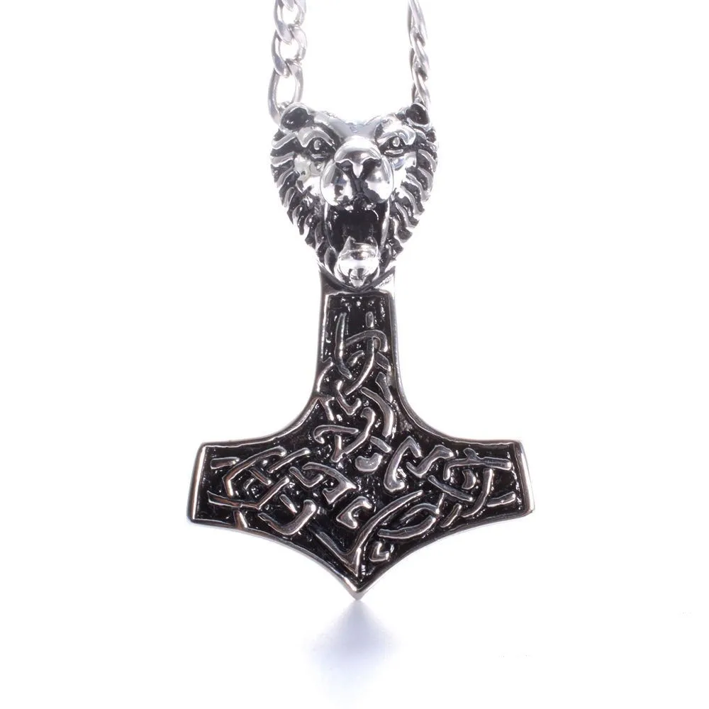 Подвеска из титановой стали Альтернативная модель в стиле панк Мужская подвеска