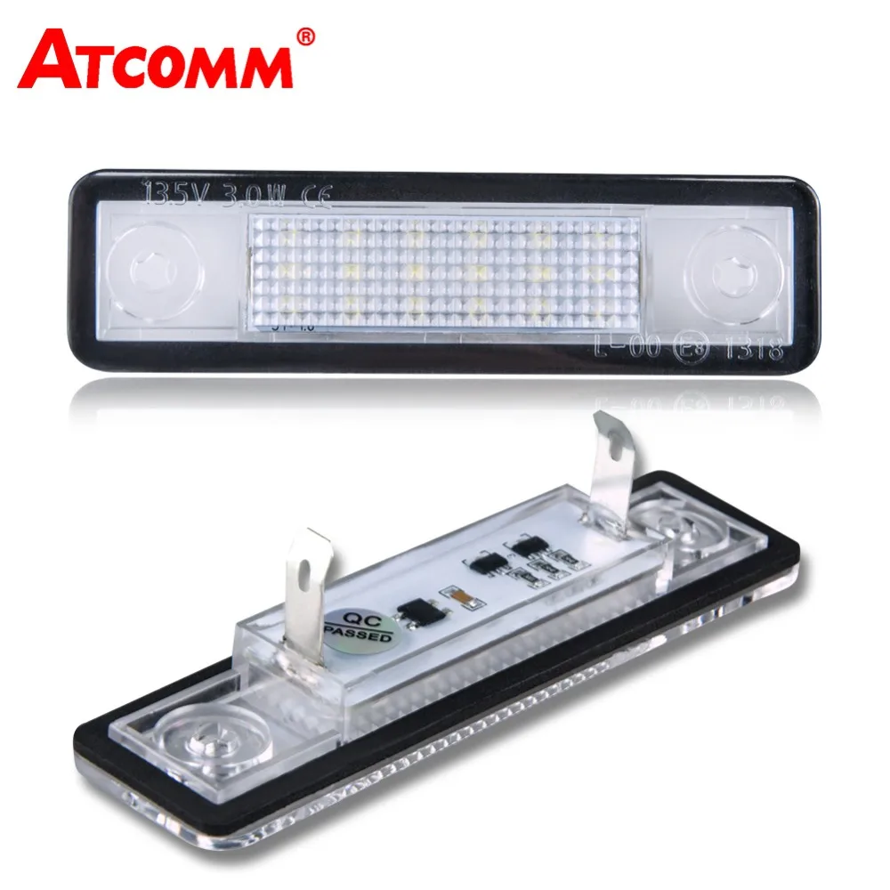 Автомобильный светодиодный светильник ATcomm 2 шт. в 6500 К белый светодиод подсветка