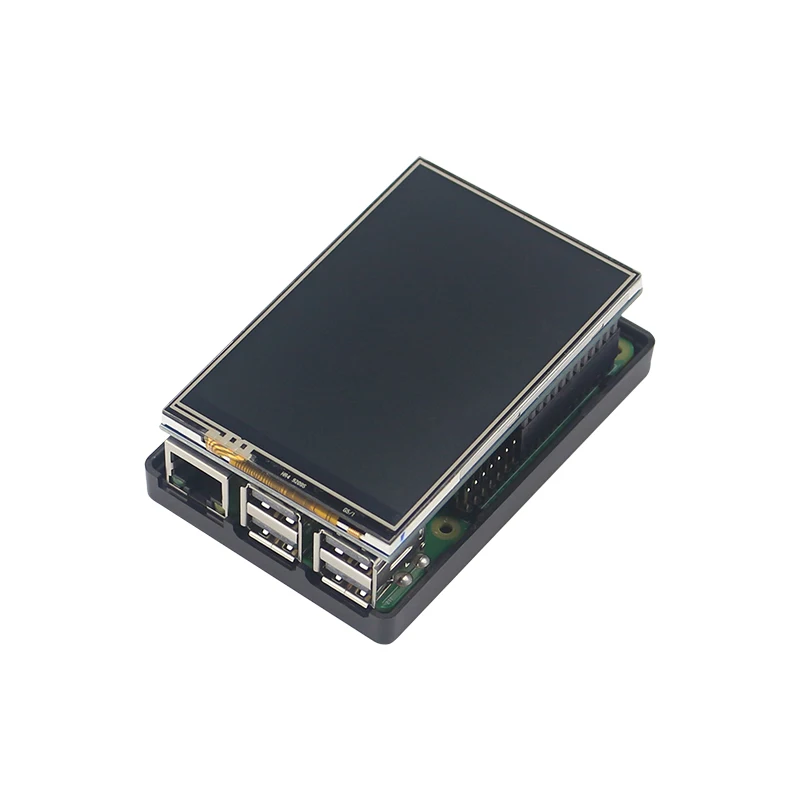 Raspberry Pi 3 Model B + ABS корпус с 5 дюймовым tft экраном для +/Raspberry B/RPI 3B +|Аксессуары