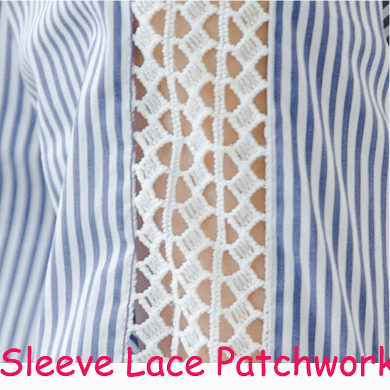 Новые весенние женские модные полосатые рубашки размер M-L корейский стиль одежда