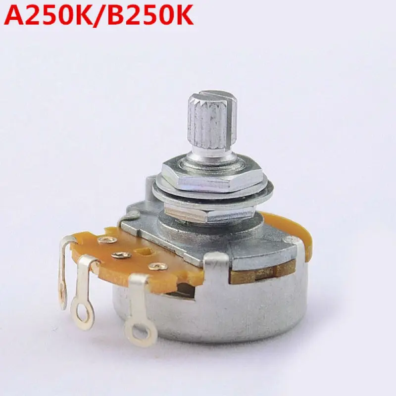 

1 Piece Super Quality GuitarFamily A250K/B250K Big Potentiometer(POT) For Electric Guitar (Bass) MADE IN JAPAN ( #6003 )