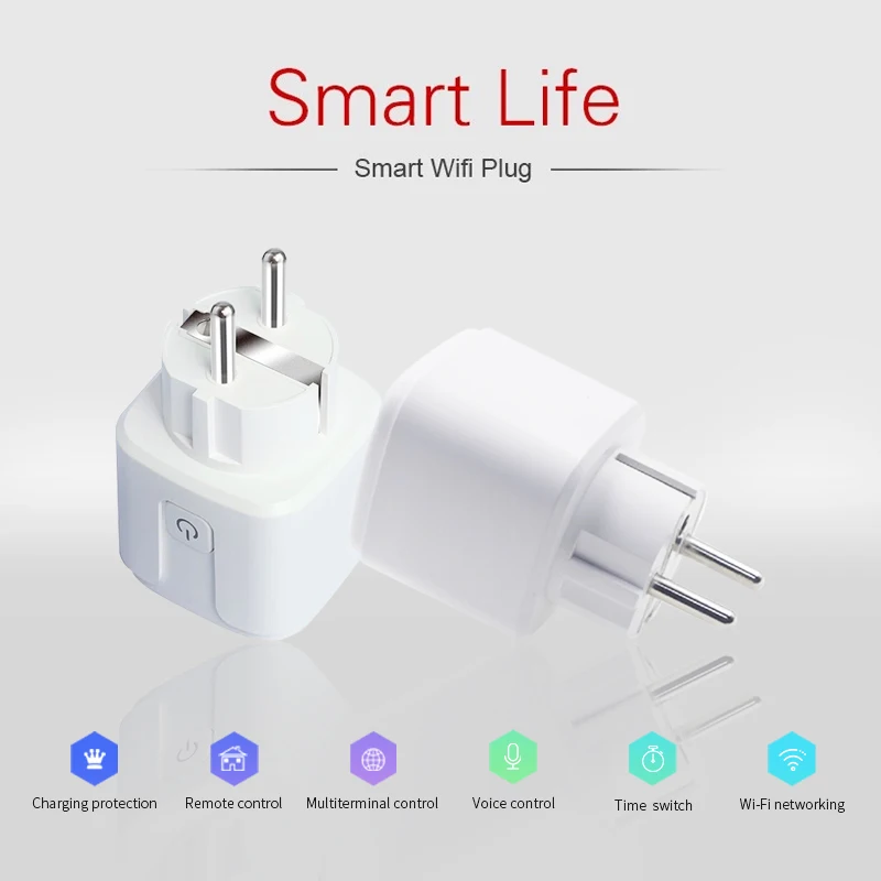 KMAX ЕС smart plug WiFi беспроводной удалить управление 16A розетка включение и выключение