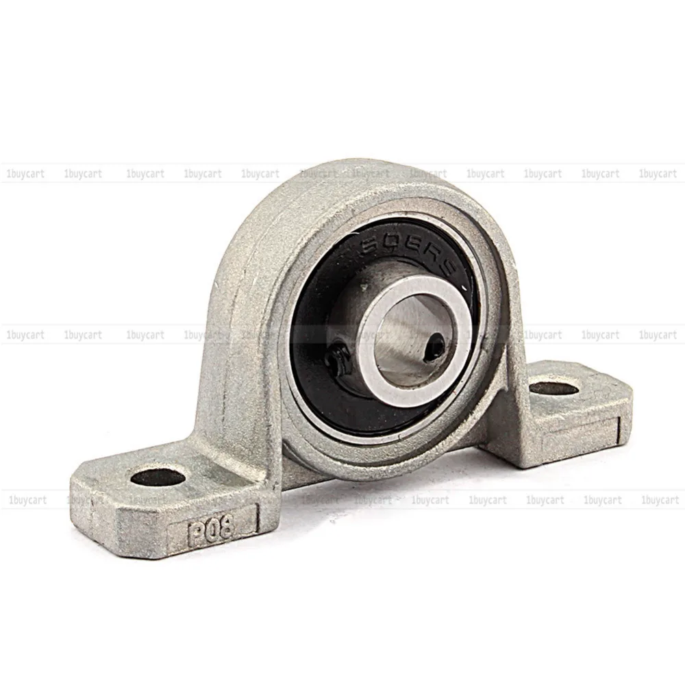 4Pcs 8mm KP08 bearing insert shaft support Spherical roller zinc alloy mounted bearings pillow block housing | Обустройство дома