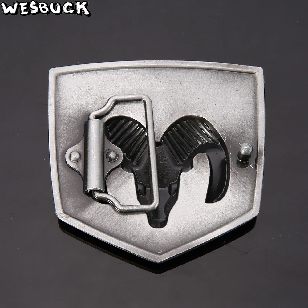 WesBuck бренд овцы для автомобильного ремня Пряжка пустой металлический Western Buckles