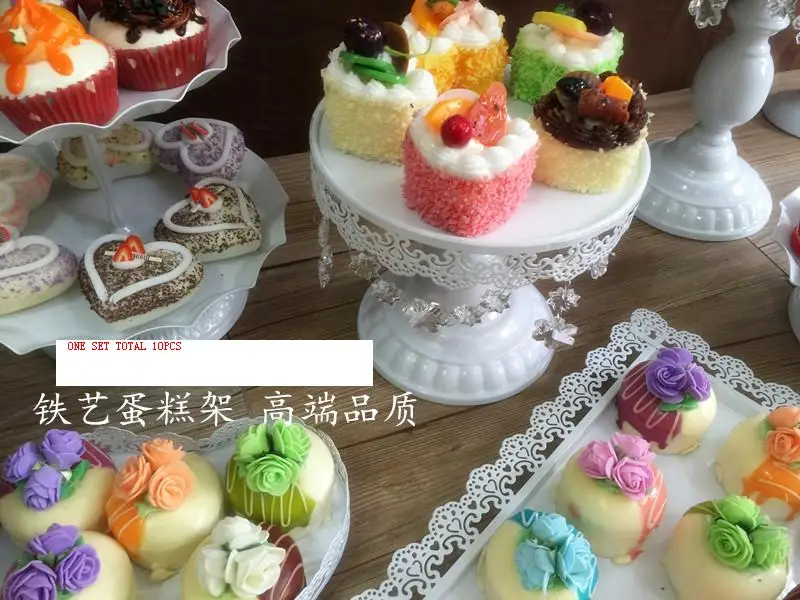 Горячая Распродажа белоснежная Хрустальная подставка для свадебного торта