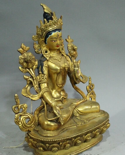 Оптовая продажа с завода 9 дюймов старый телефон 24K позолоченный 7 глаз белая