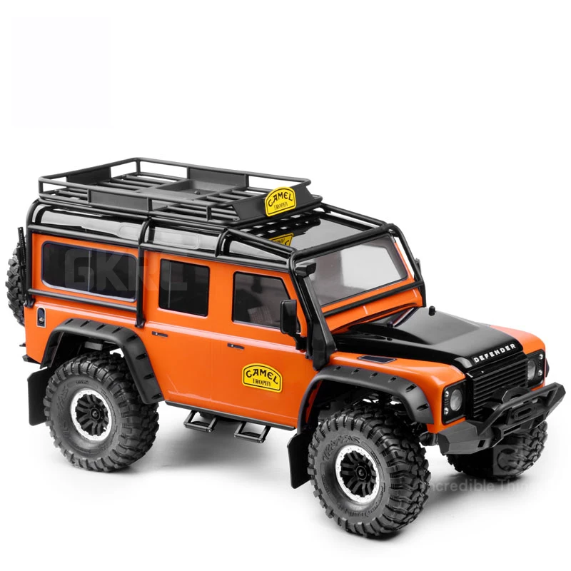 Металлическая наклейка 1/10 эмблема логотип для Rc Crawler Car Defender Traxxas Trx4 Rc4wd D90 D110 90046 90047
