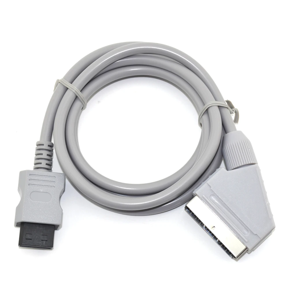 Вилка стандарта США/ЕС для игровой консоли Nintendo Playstation ПВХ RGB Scart видео 720p/1080i HD HDTV AV