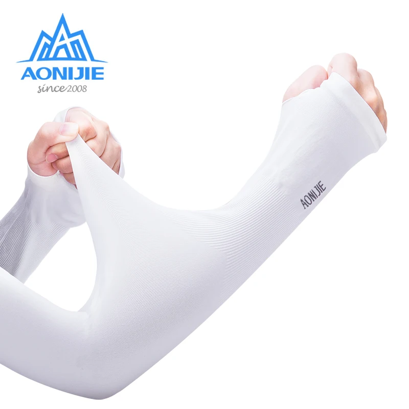 

AONIJIE Cool Summer Arm Sleeve For Sun Protection Arm Warmers Cycling Sports Breathable Cuff Sleeve UV Protection
